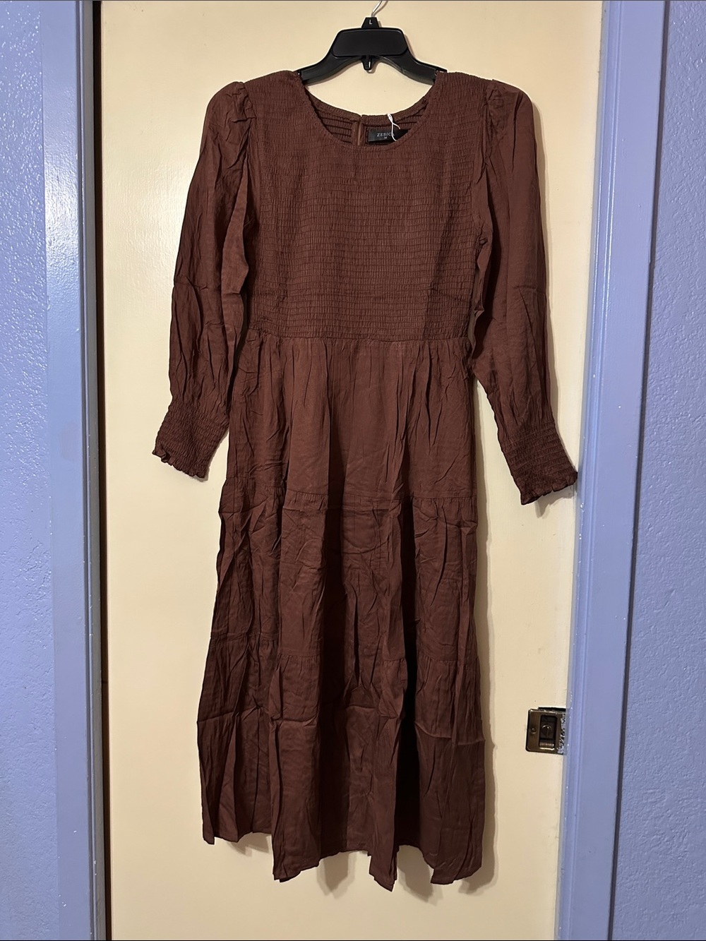 Women's  Smocked Bodice Maxi Dress